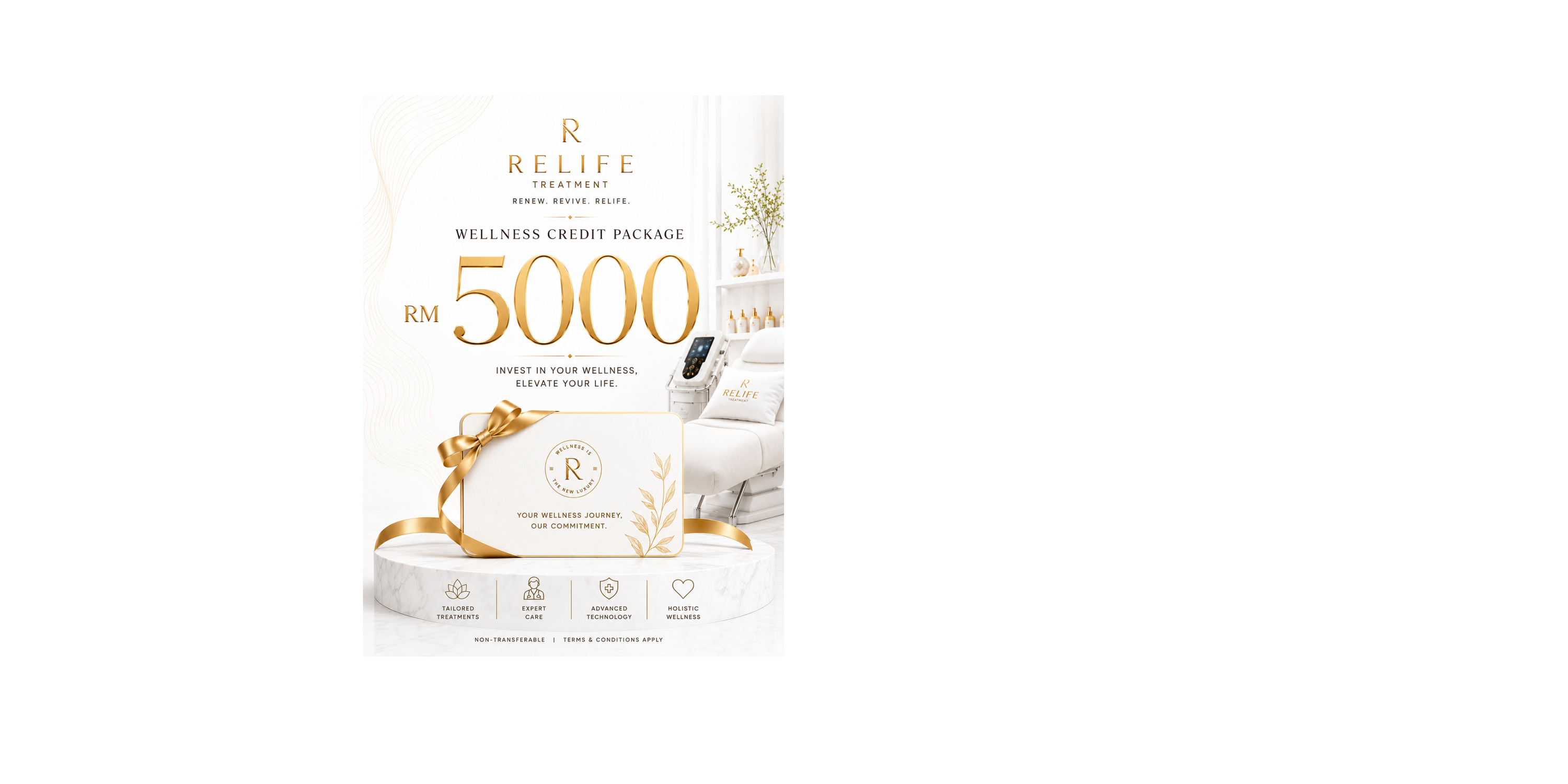 Image of RM5,000 Credit + RM1,000 Free Treatment